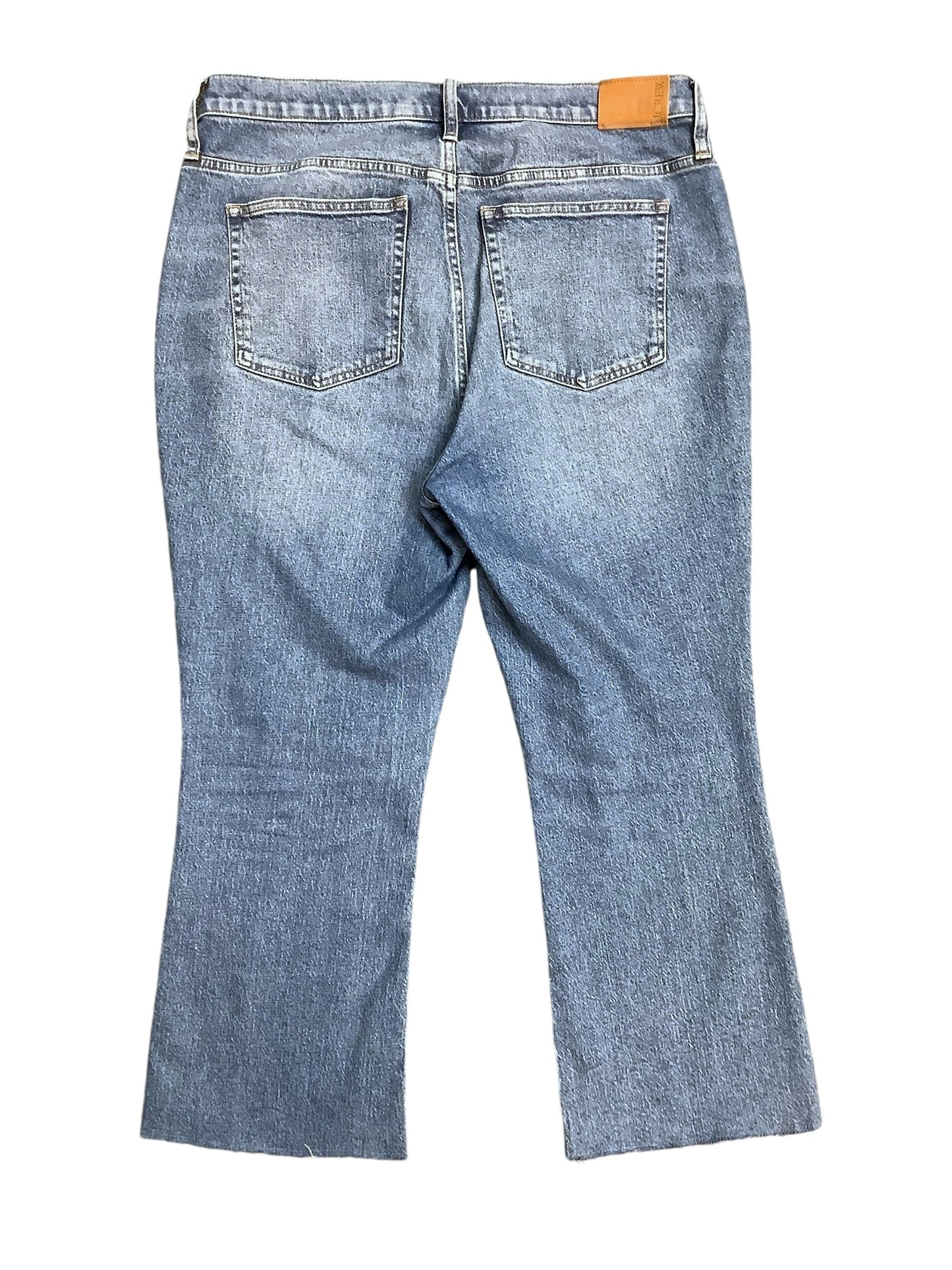 Jeans Straight By J. Crew In Blue Denim, Size: 14/32