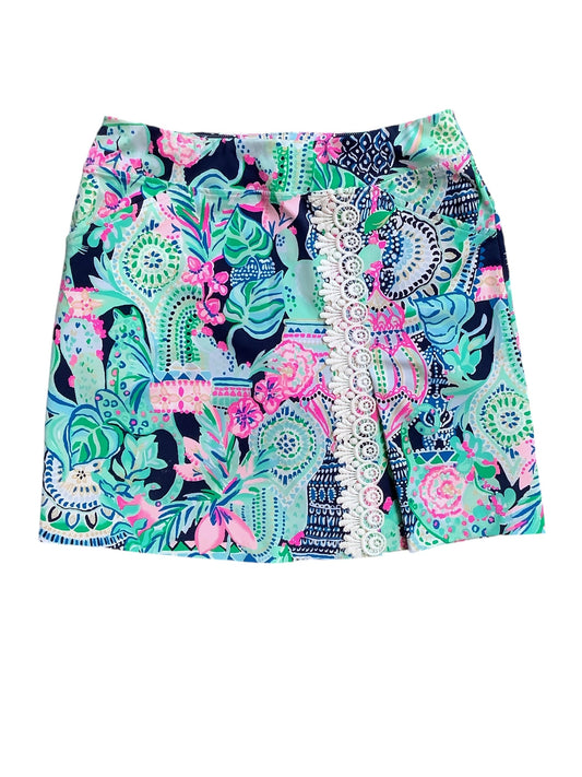 Athletic Skort By Lilly Pulitzer In Green, Size: 4