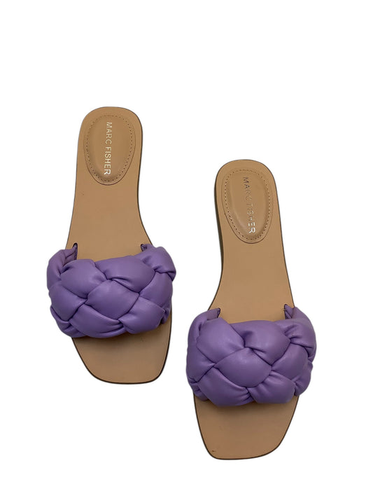 Sandals Flats By Marc Fisher In Purple, Size: 7