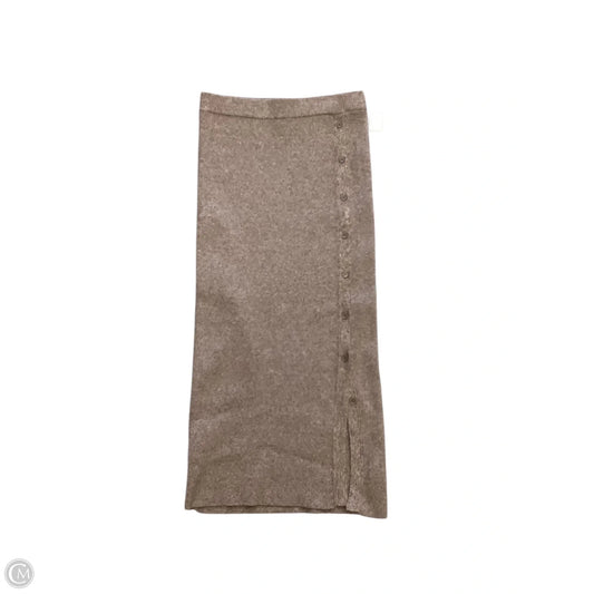 Skirt Midi By Cmb In Brown, Size: S