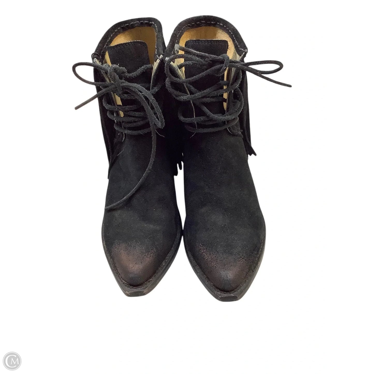 Boots Designer By Frye In Black, Size: 8