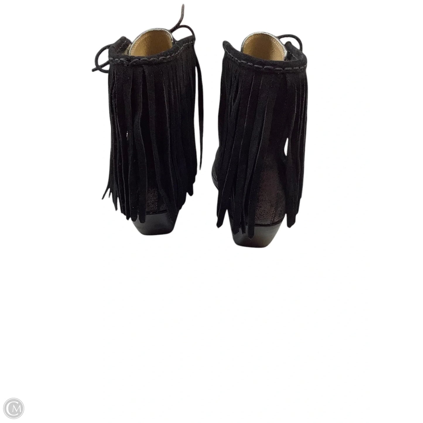 Boots Designer By Frye In Black, Size: 8