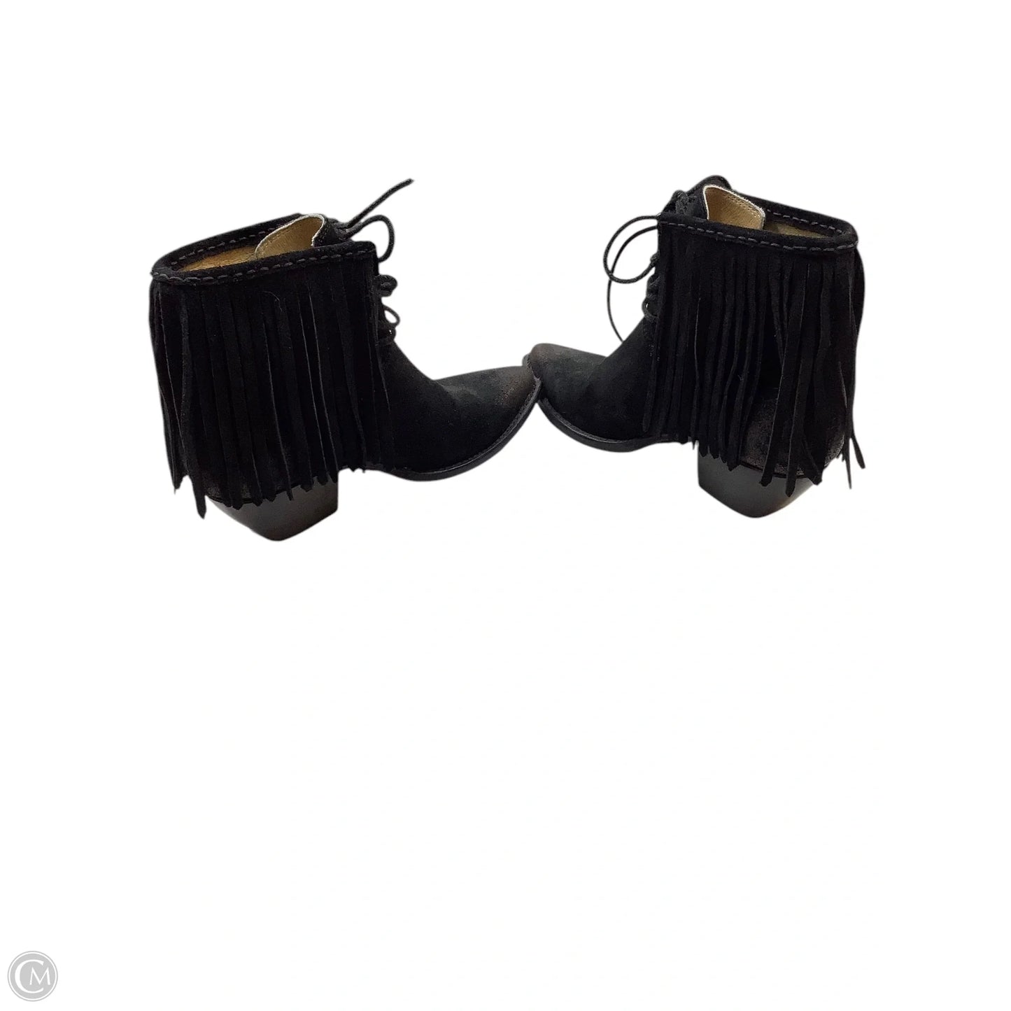 Boots Designer By Frye In Black, Size: 8