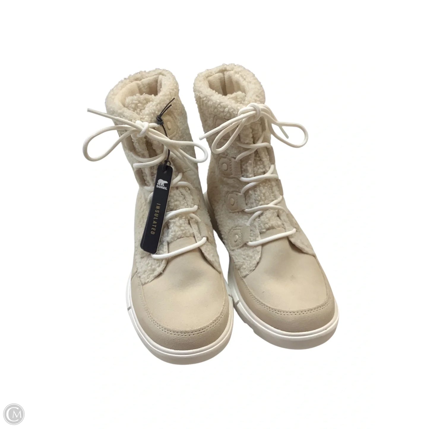 Boots Snow By Sorel In Cream, Size: 8.5
