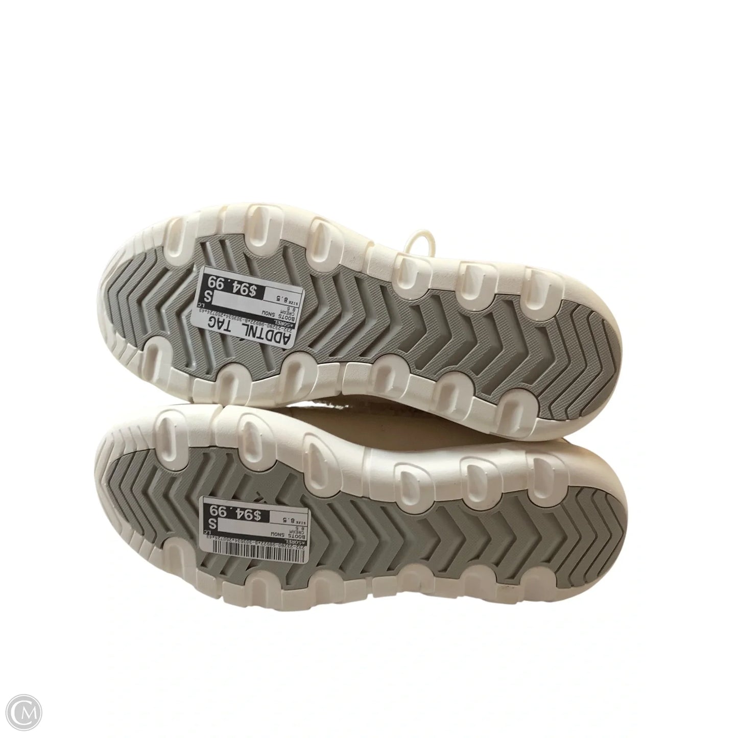 Boots Snow By Sorel In Cream, Size: 8.5