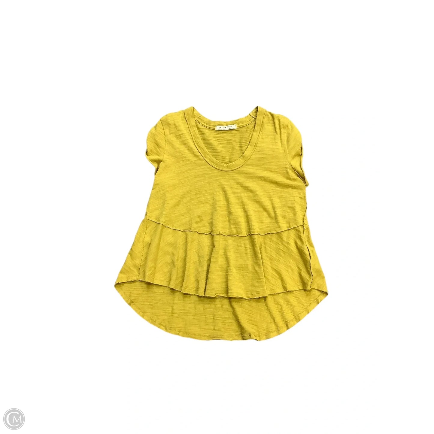 Top Short Sleeve By We The Free In Green, Size: Xs