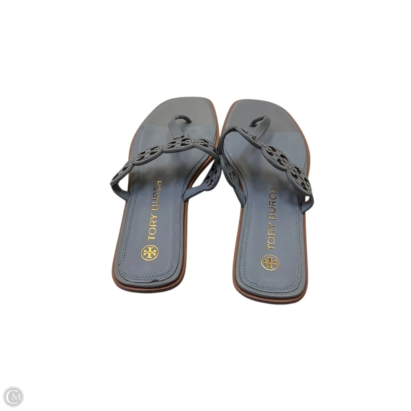 Sandals Designer By Tory Burch In Blue, Size: 10