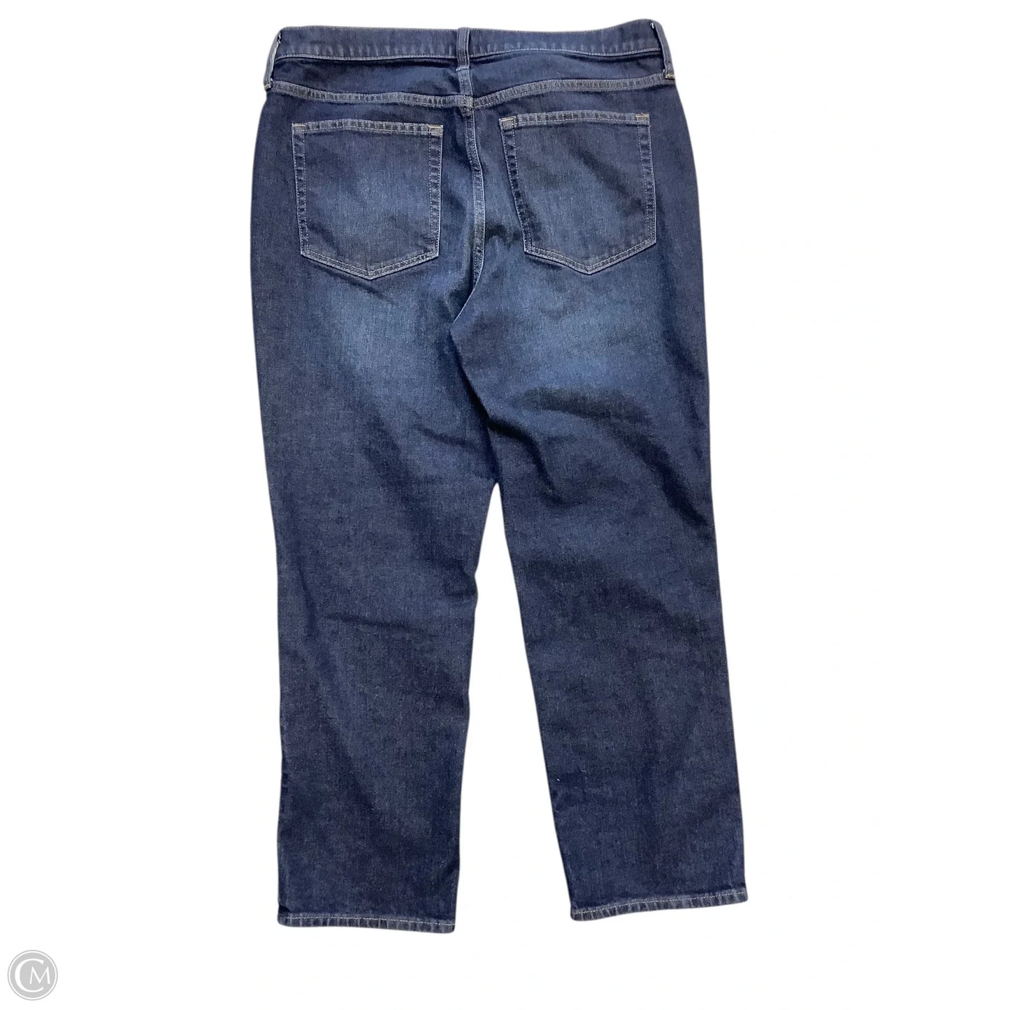 Jeans Straight By J. Crew In Blue Denim, Size: 12(31)