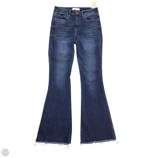 Jeans Flared By Flying Monkey In Blue Denim, Size: 4(26)