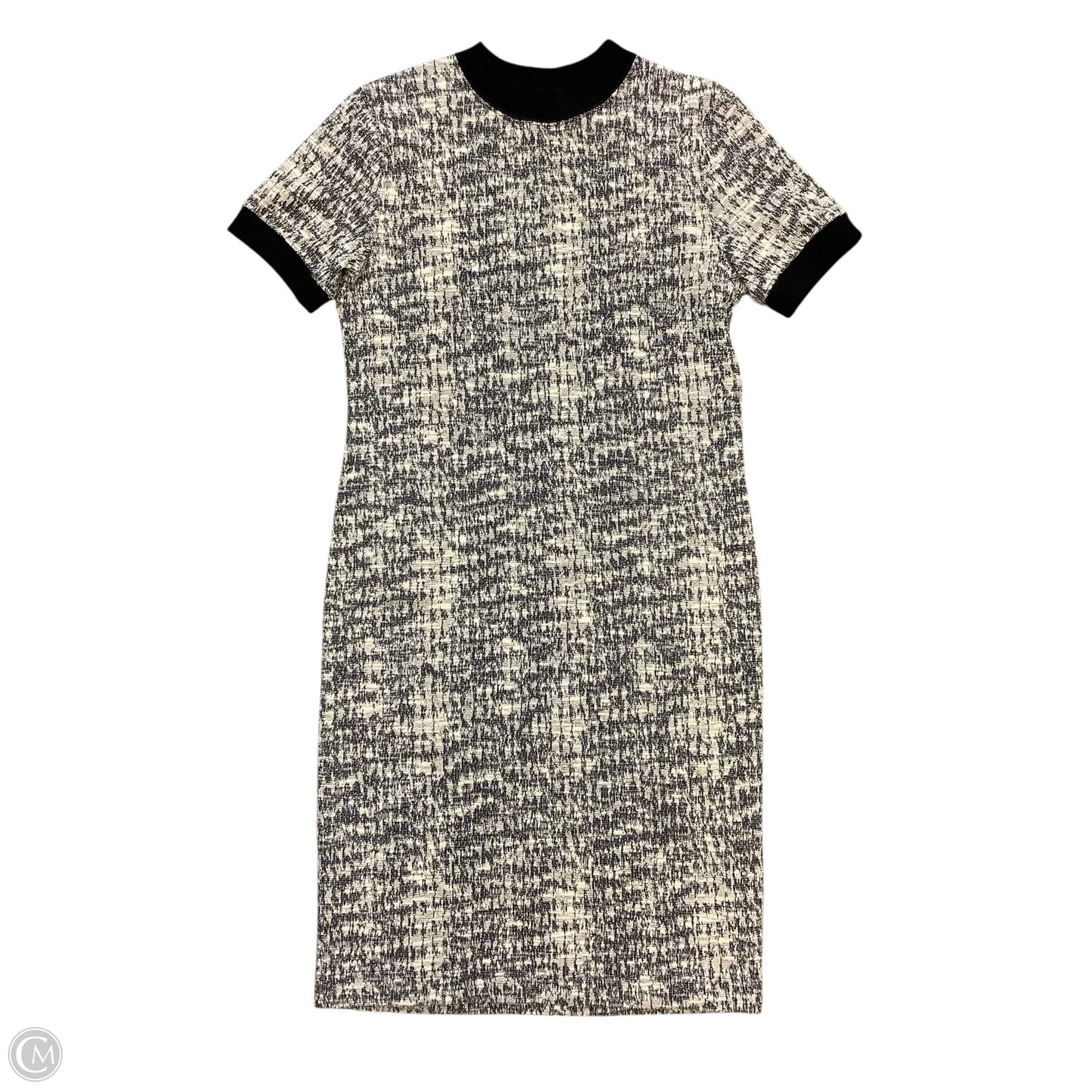 Dress Casual Midi By Cma In Blue & Cream, Size: S