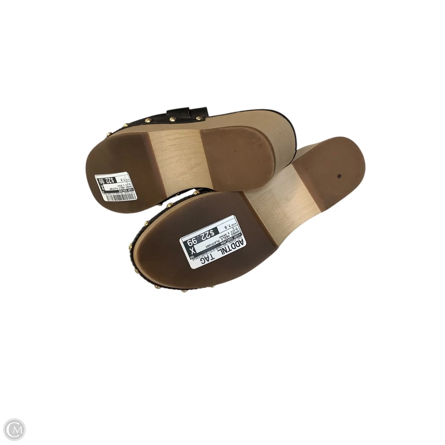 Shoes Heels Platform By Sam Edelman In Black & Brown, Size: 7.5