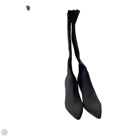 Boots Knee Heels By Cmb In Black, Size: 7