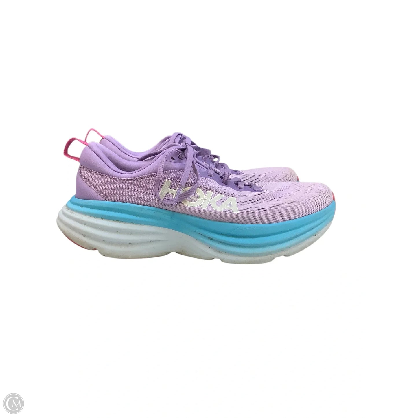 Shoes Athletic By Hoka In Blue & Purple, Size: 9