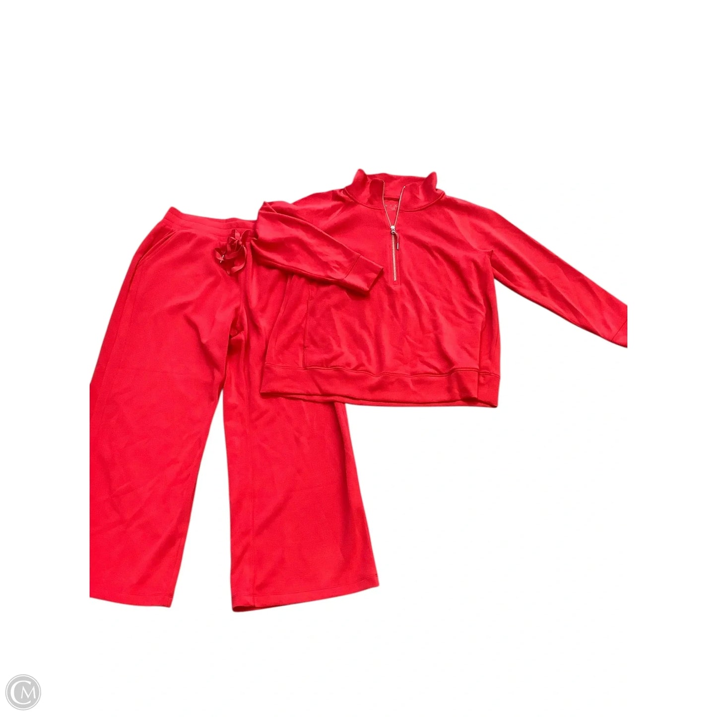Lounge Set Pants By Livi Active In Red, Size: Xl