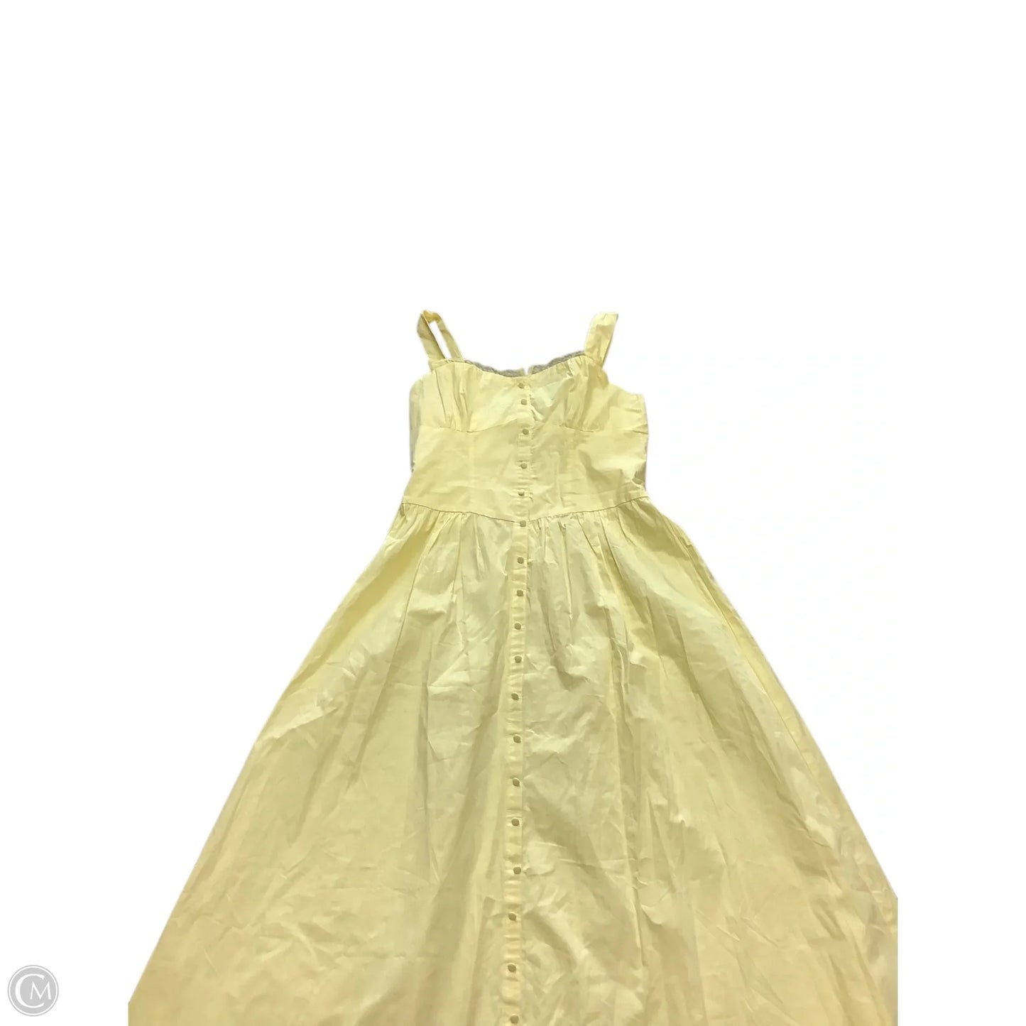 Dress Casual Maxi By Petal & Pup In Yellow, Size: L