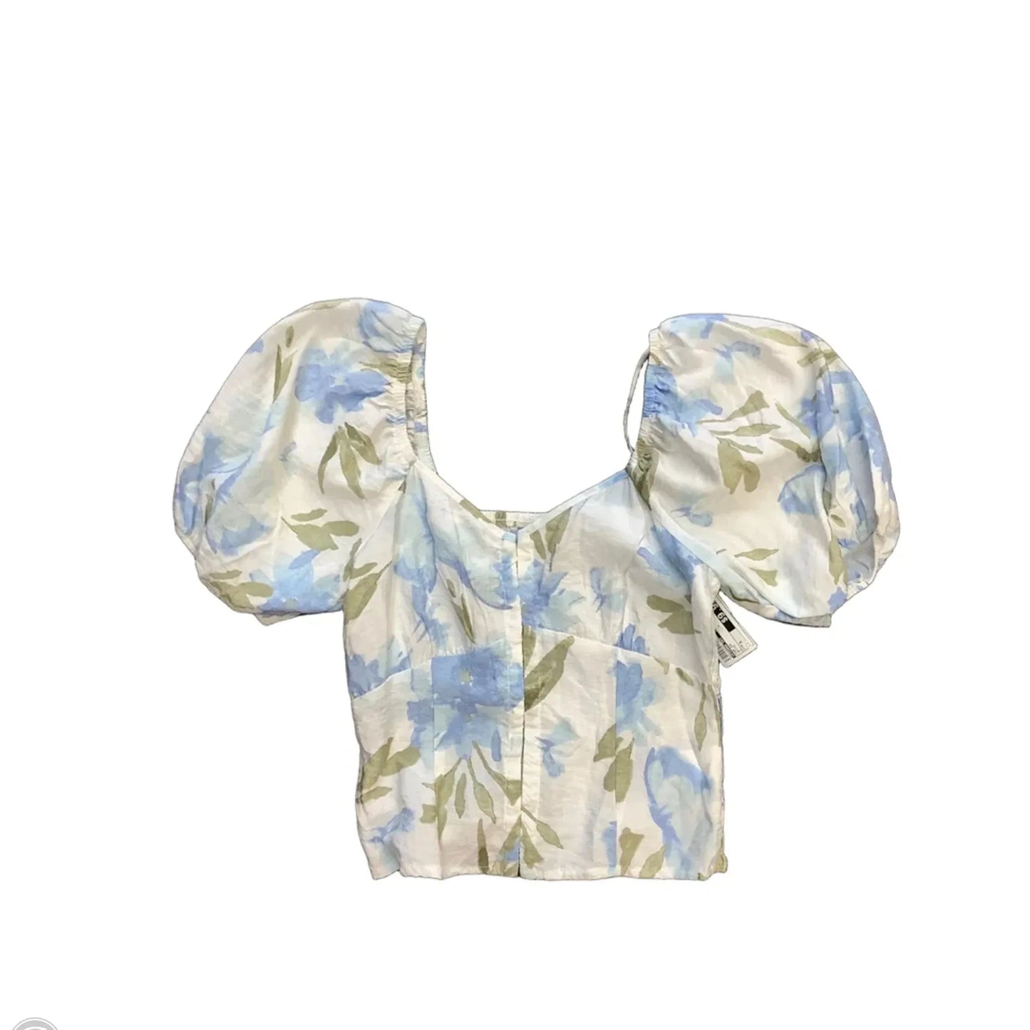 Top Short Sleeve By Sienna Sky In White, Size: S