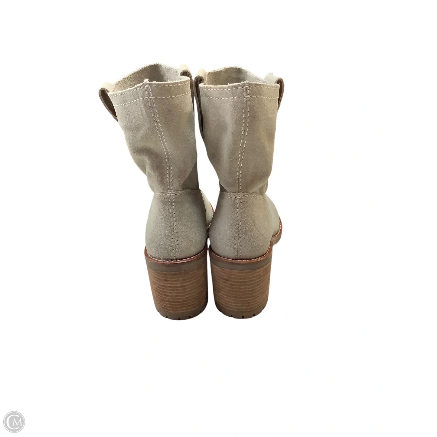 Boots Ankle Heels By Diba In Taupe, Size: 9