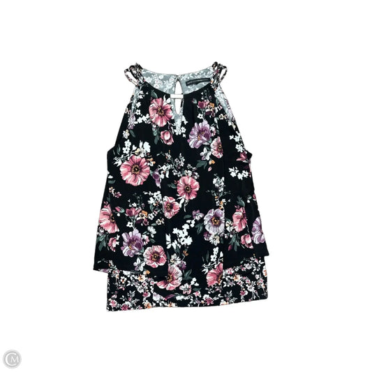 Blouse Sleeveless By White House Black Market In Black, Size: L