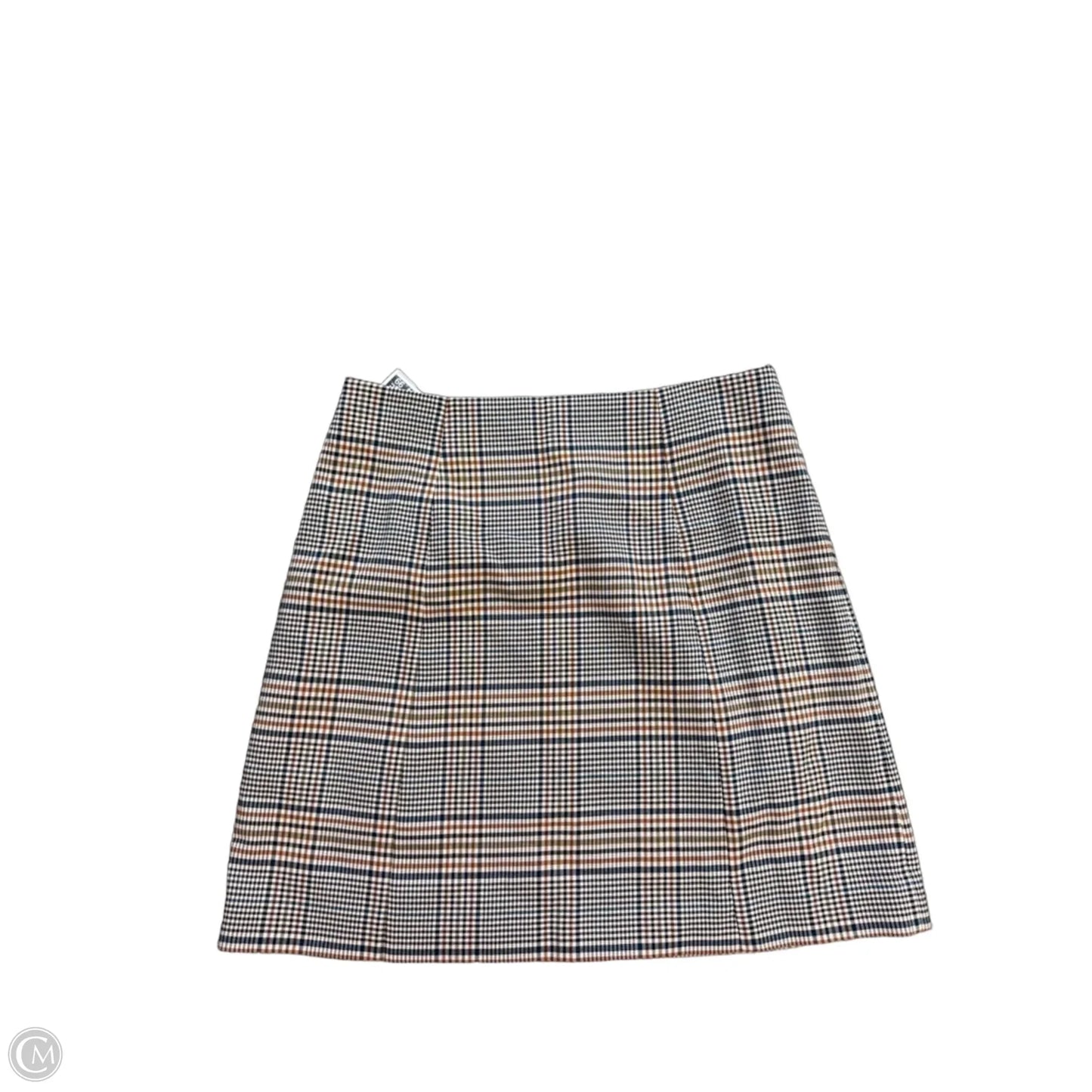 Skirt Midi By Tyler Boe In Plaid Pattern, Size: 6