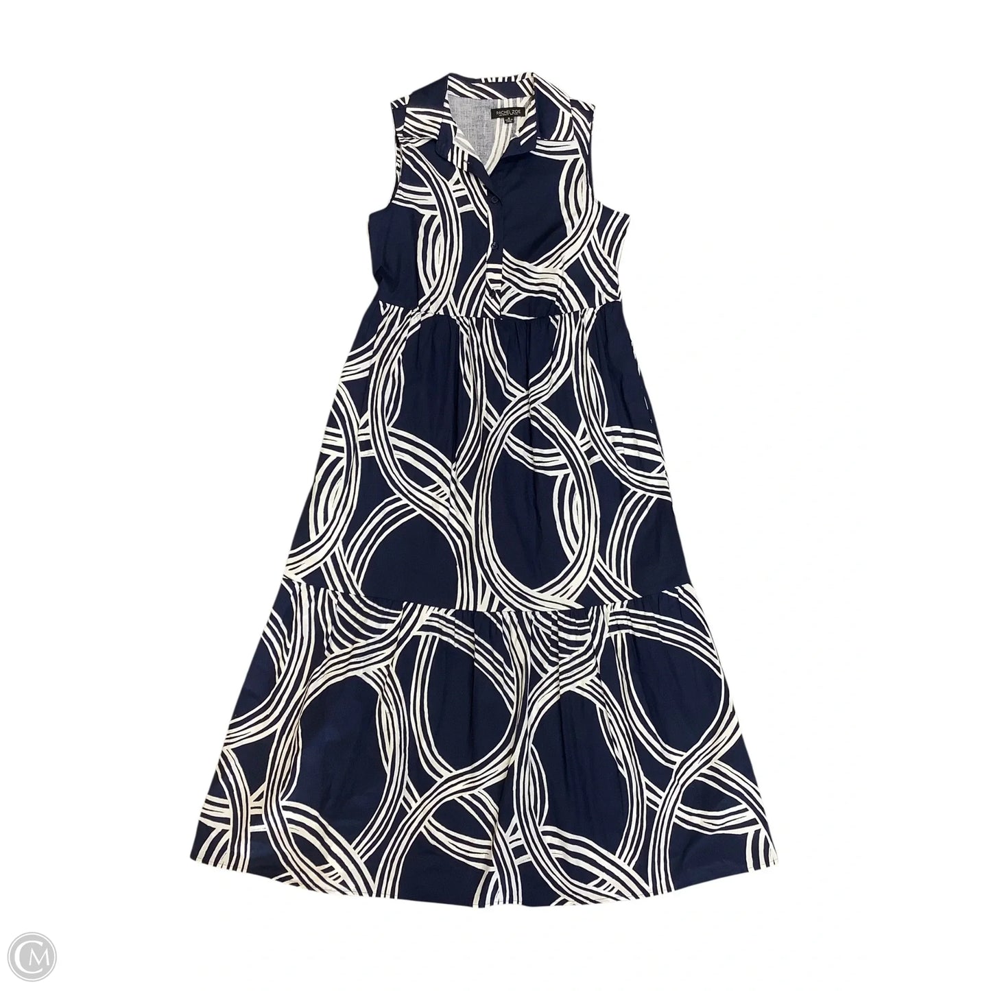 Dress Casual Maxi By Rachel Zoe In Navy, Size: M