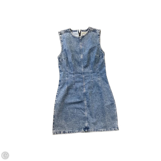 Dress Casual Short By Abercrombie And Fitch In Blue Denim, Size: M