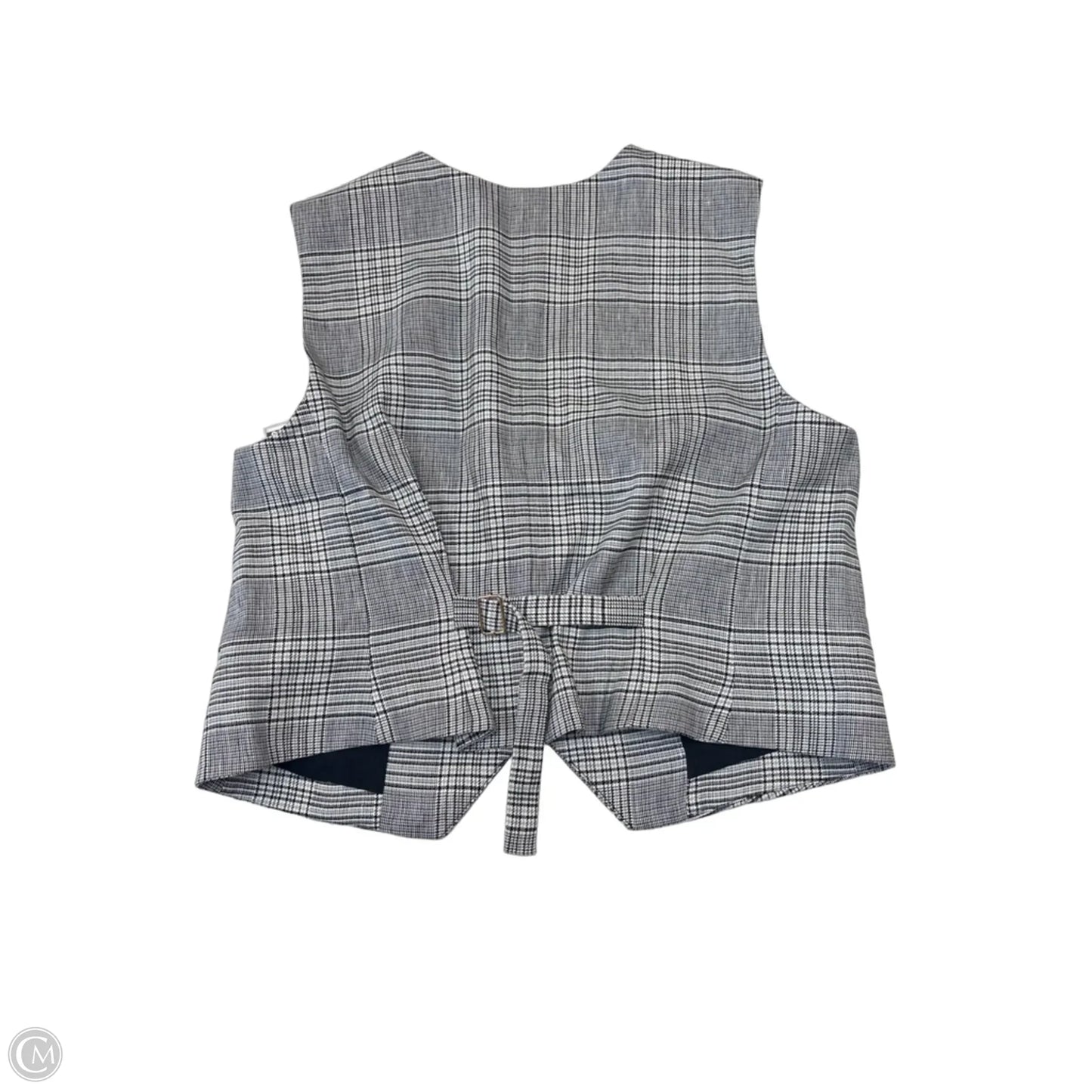 Vest Other By Ann Taylor In Grey, Size: 14