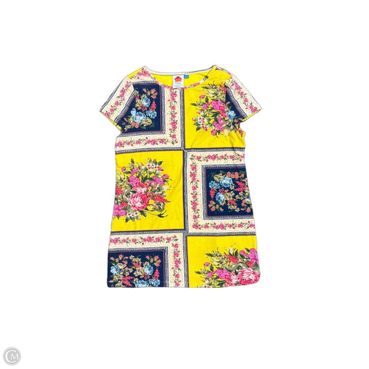 Dress Casual Short By Farm Rio In Yellow, Size: L