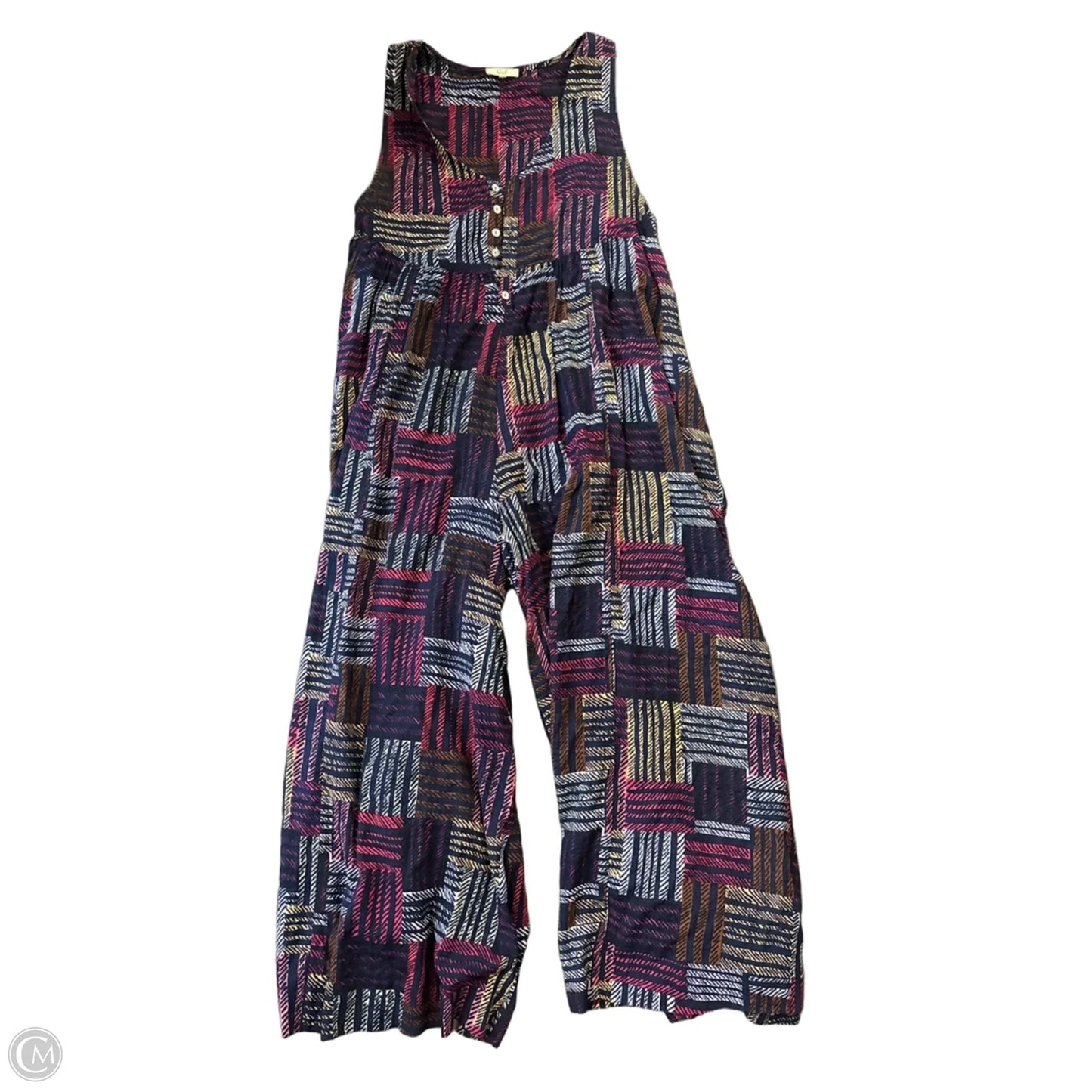 Jumpsuit By Easel In Blue, Size: M