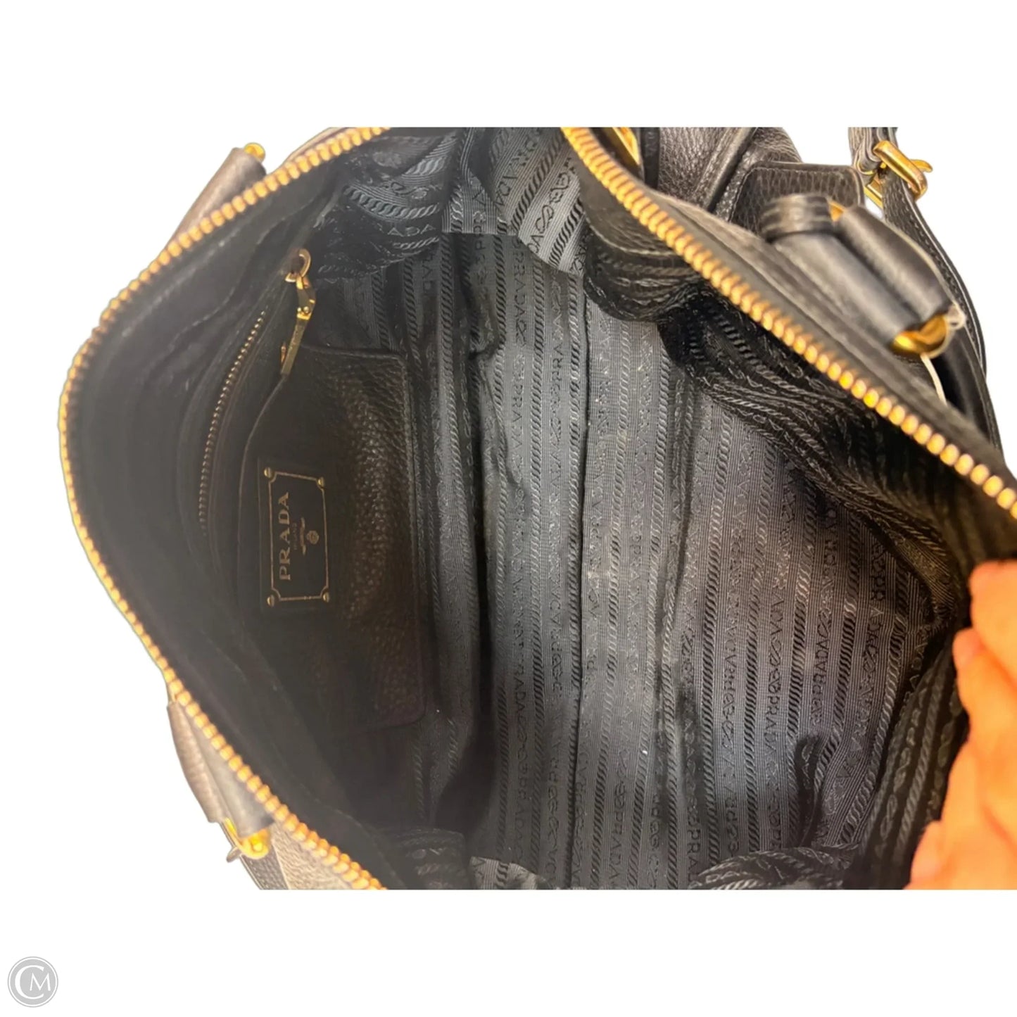 Handbag Luxury Designer By Prada, Size: Large