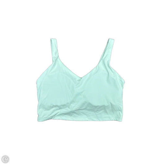 Athletic Bra By Offline In Green, Size: Xl