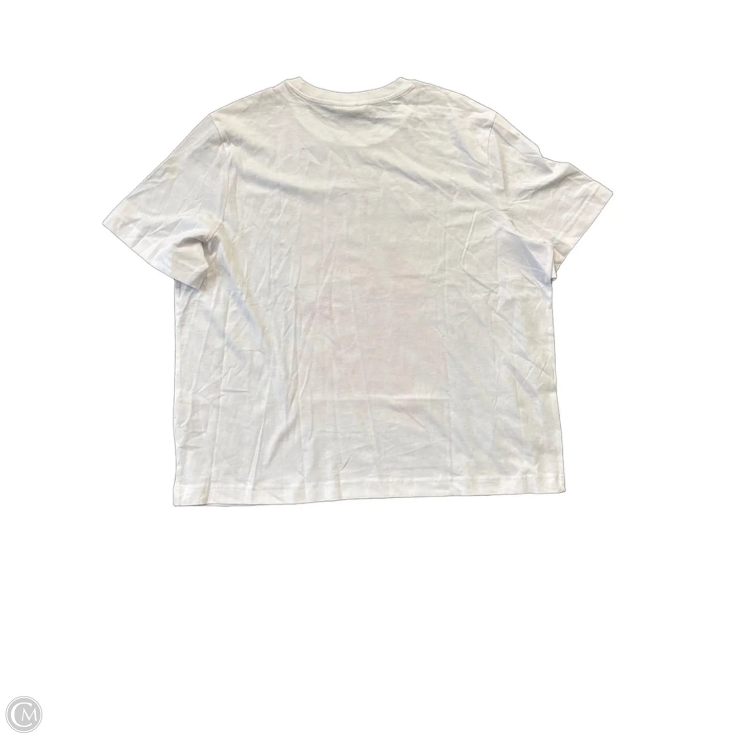 Top Short Sleeve Basic By H&m In White, Size: Xl