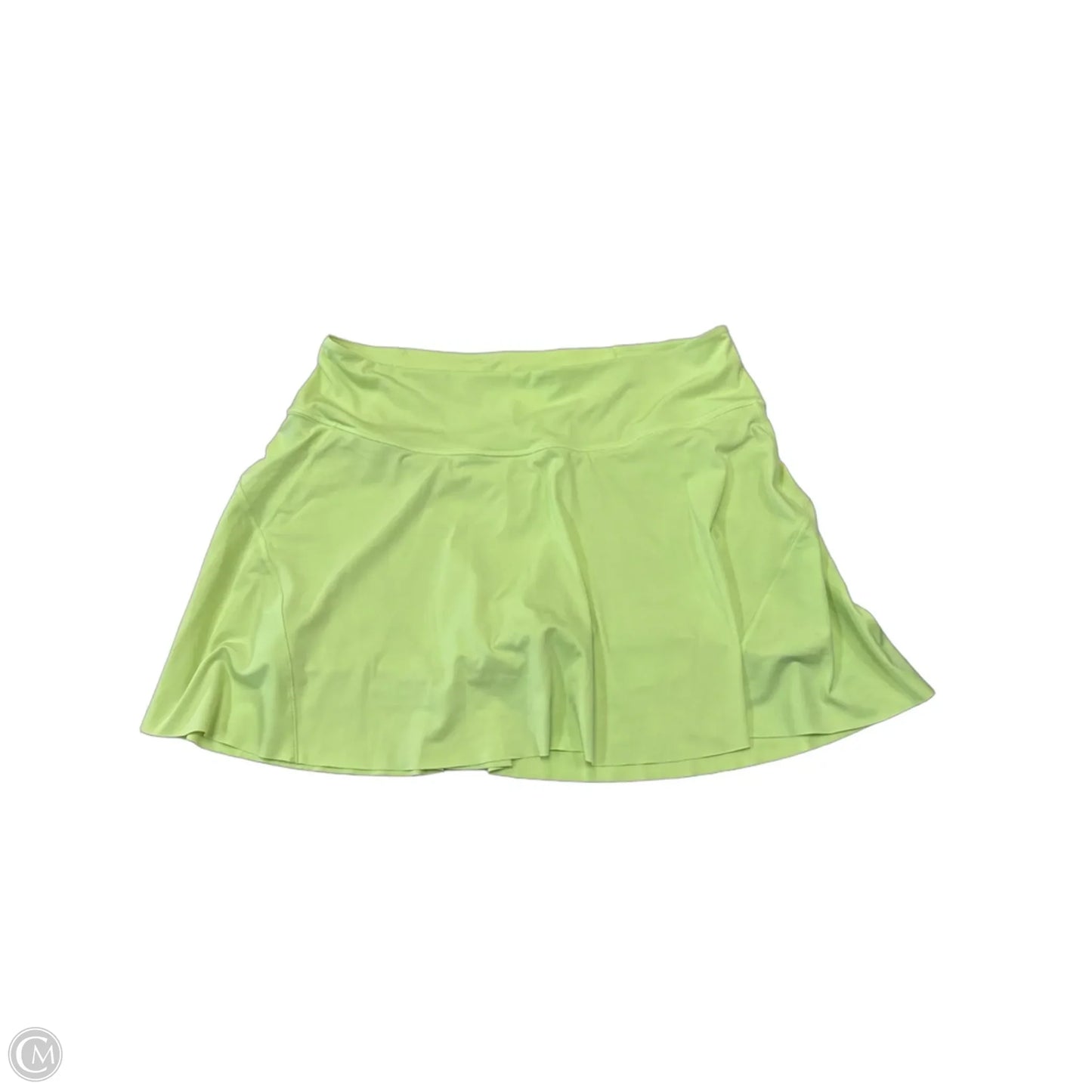 Athletic Skort By Athleta In Green, Size: Xl