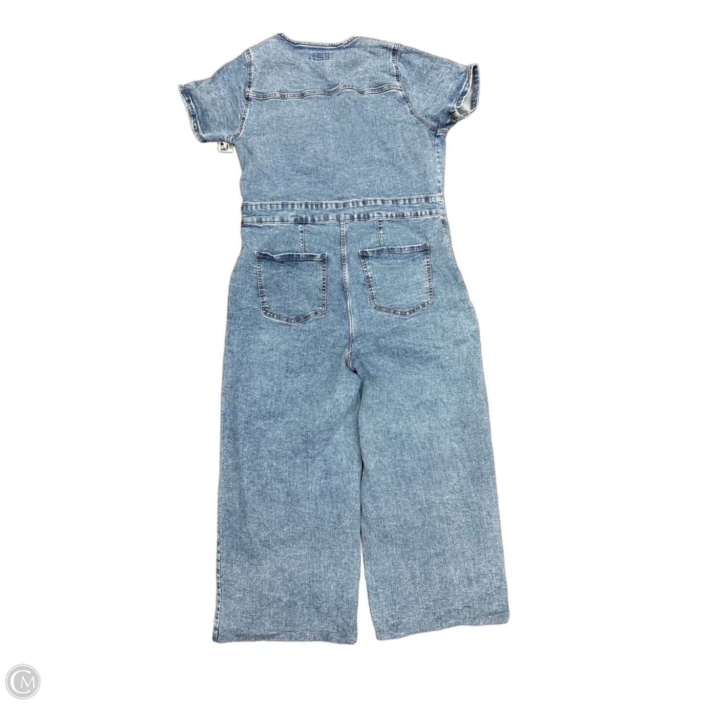 Jumpsuit By Ava & Viv In Blue Denim, Size: 16