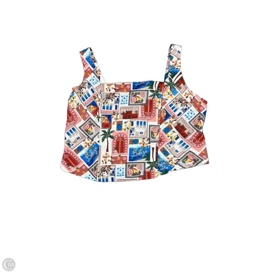 Top Sleeveless By Maurices In Multi-colored, Size: Xxl