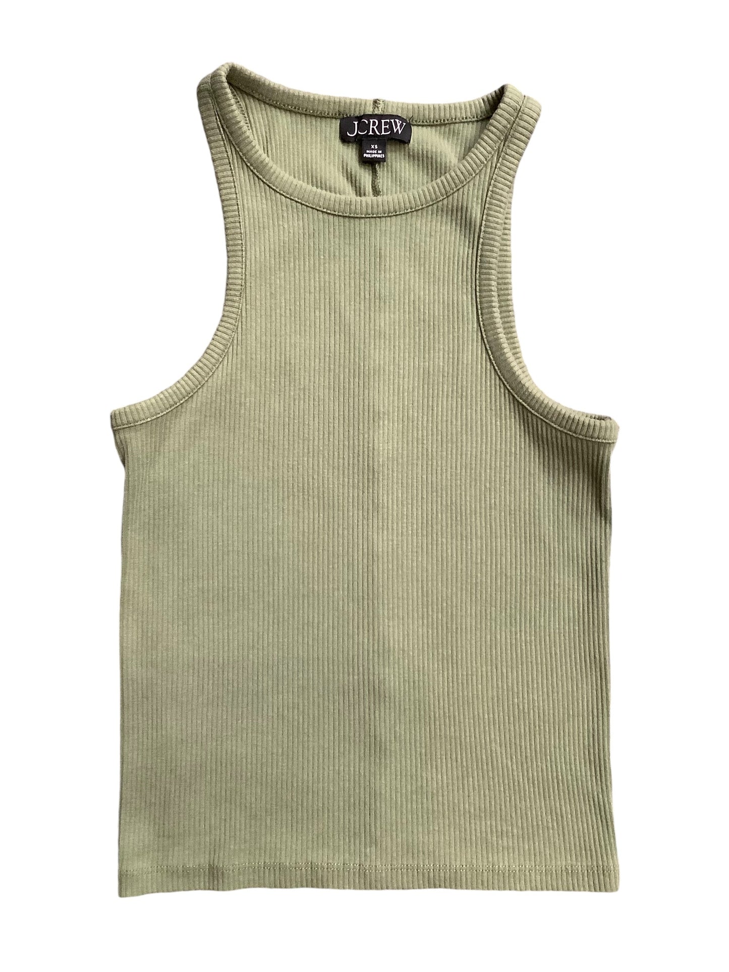 Top Sleeveless Basic By J. Crew In Green, Size: Xs