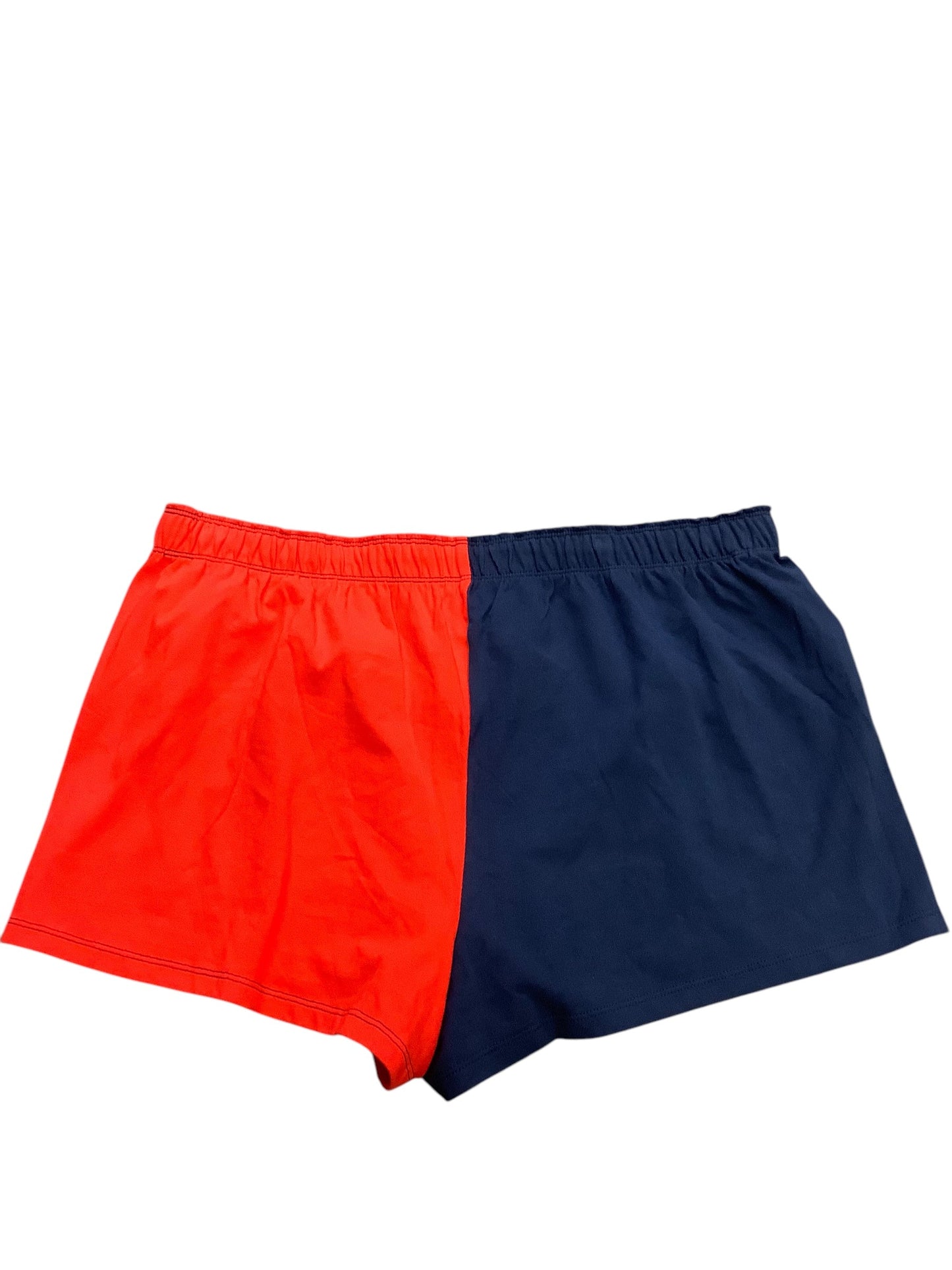 Athletic Shorts By Champion In Blue & Red, Size: L