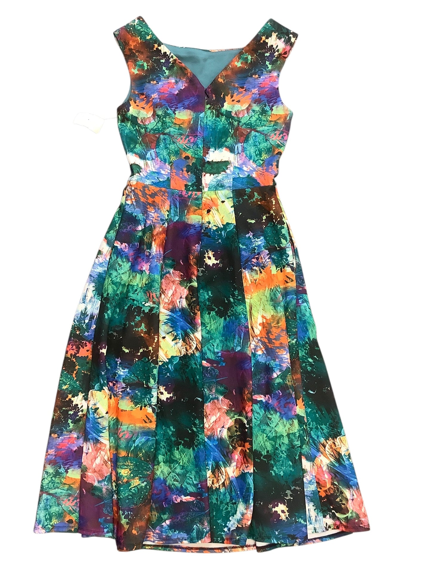 Dress Party Long By Betsey Johnson In Multi-colored, Size: 2