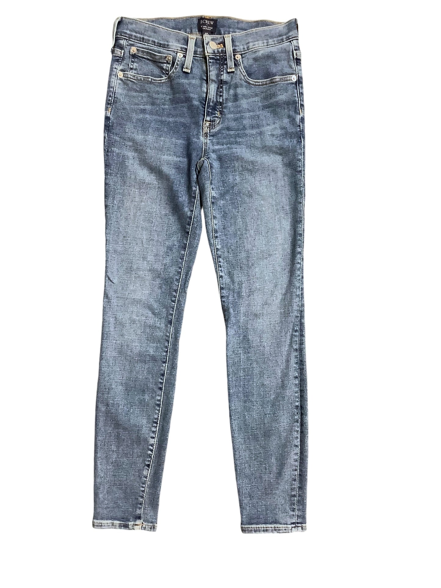 Jeans Skinny By J. Crew In Blue Denim, Size: 0/25