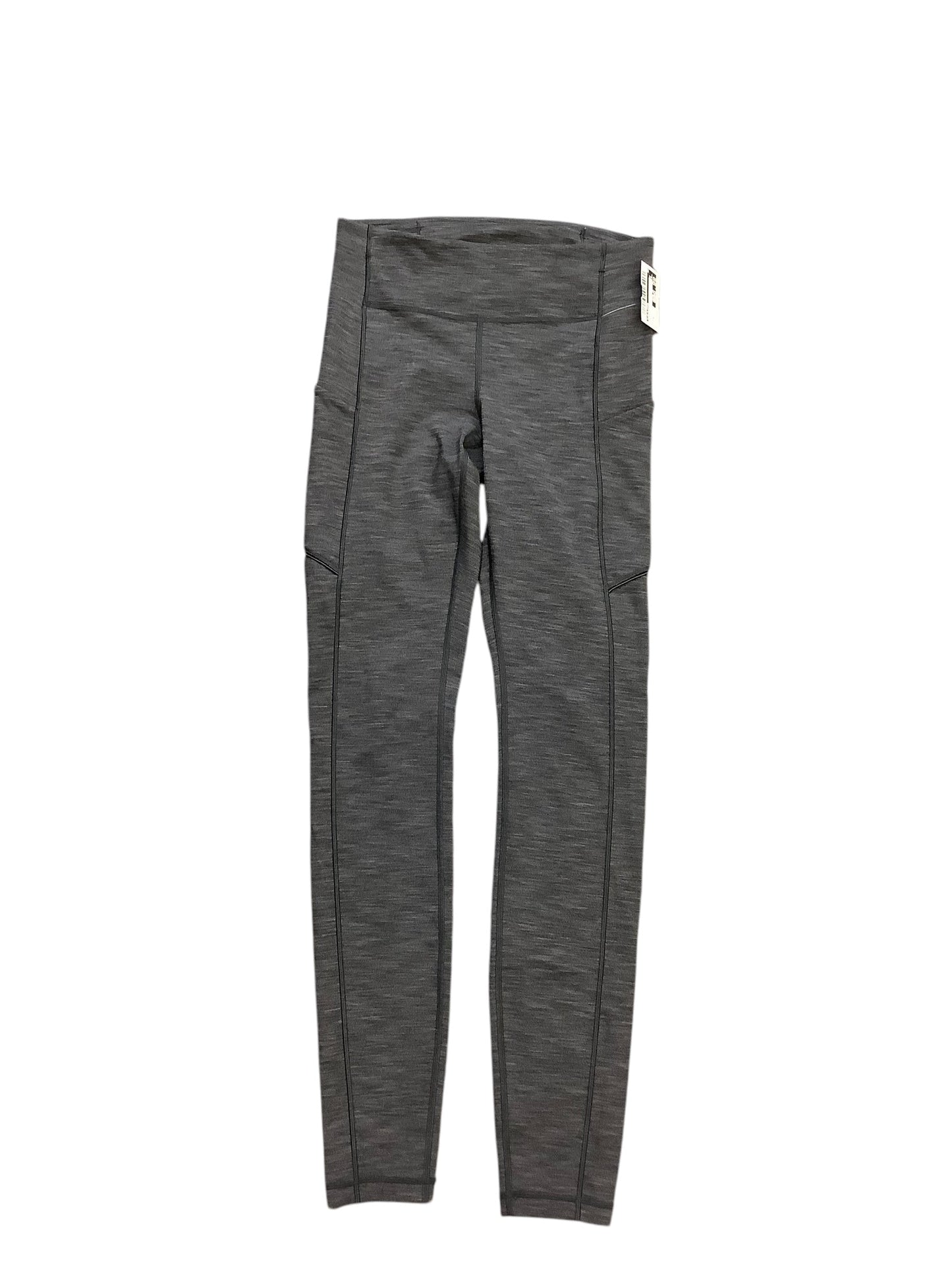 Athletic Leggings By Lululemon In Grey, Size: 4