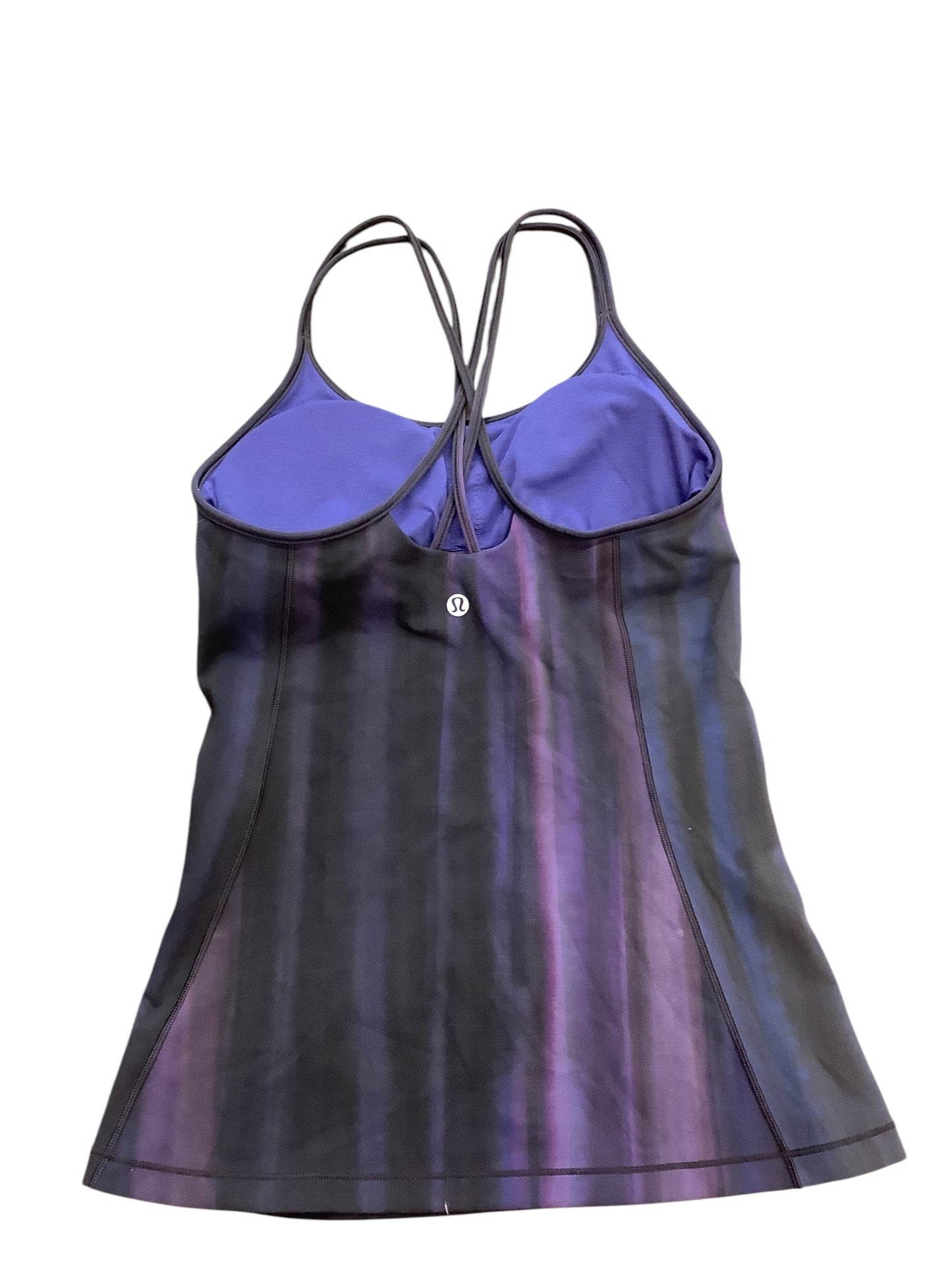 Athletic Tank Top By Lululemon In Blue & Purple, Size: 4