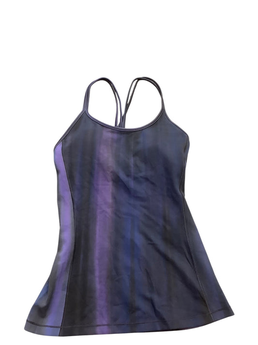 Athletic Tank Top By Lululemon In Blue & Purple, Size: 4