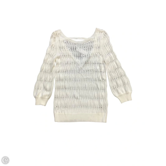 Sweater By White House Black Market In Cream, Size: S