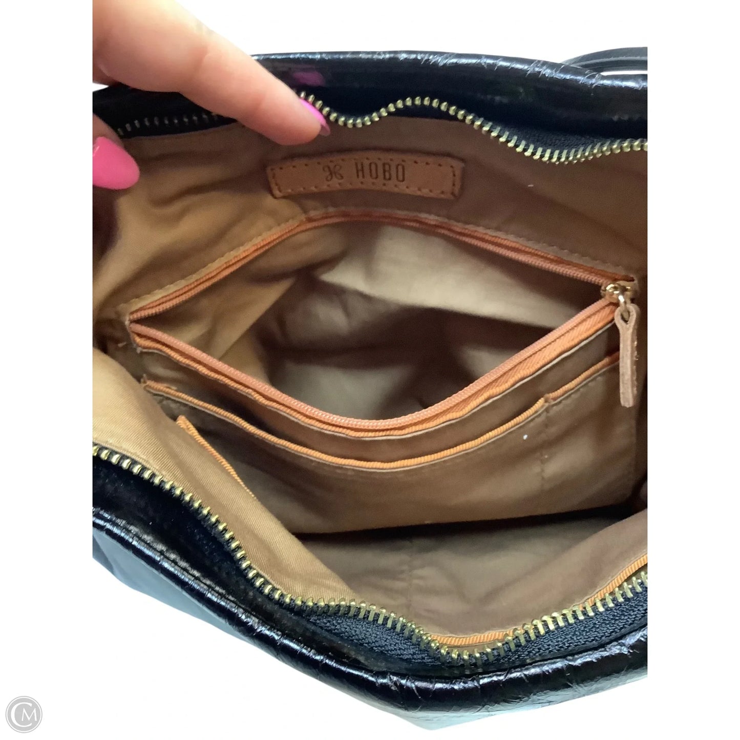 Crossbody Leather By Hobo Intl, Size: Medium