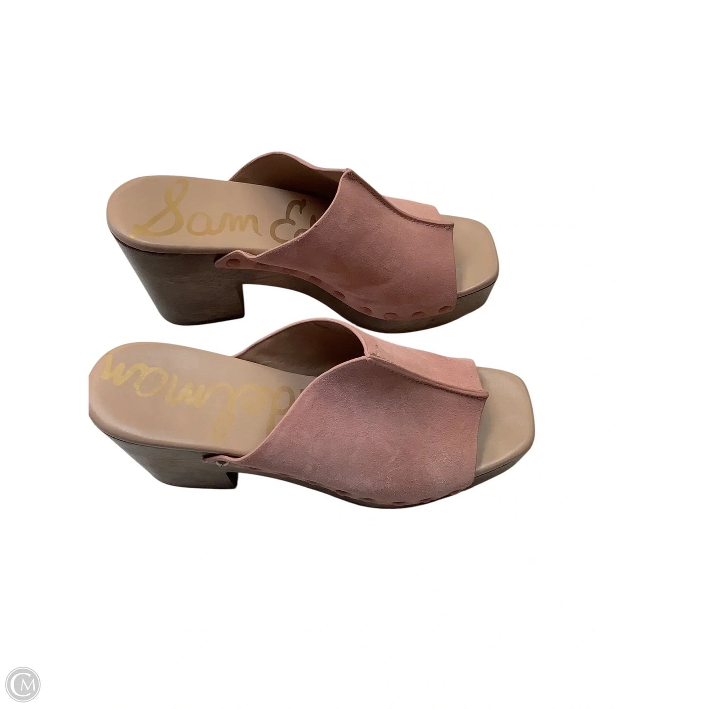 Sandals Heels Platform By Sam Edelman In Pink, Size: 9