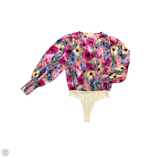 Bodysuit By Entro In Multi-colored, Size: M