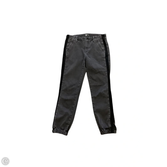 Jeans Skinny By Paige In Black Denim, Size: 4