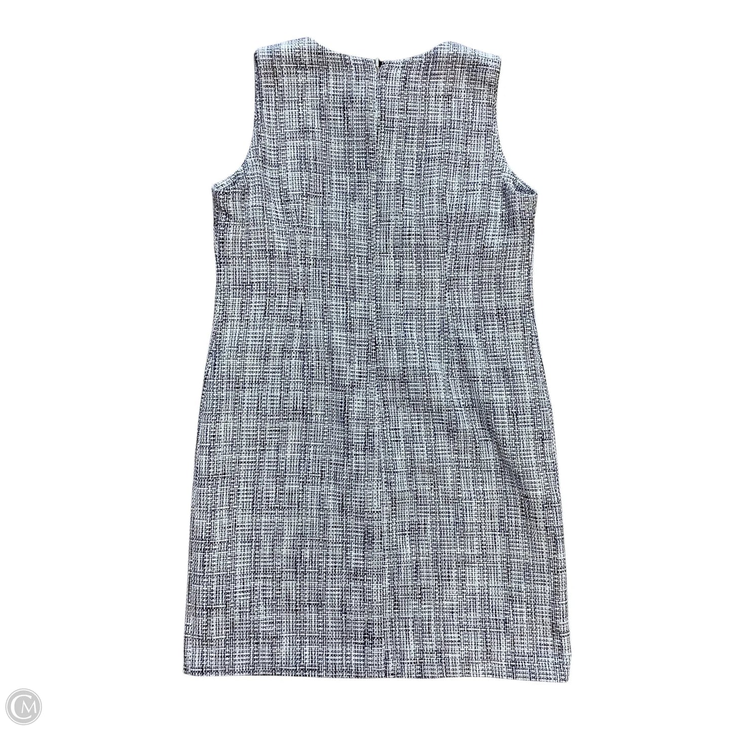 Dress Designer By Karl Lagerfeld In Blue & White, Size: 14