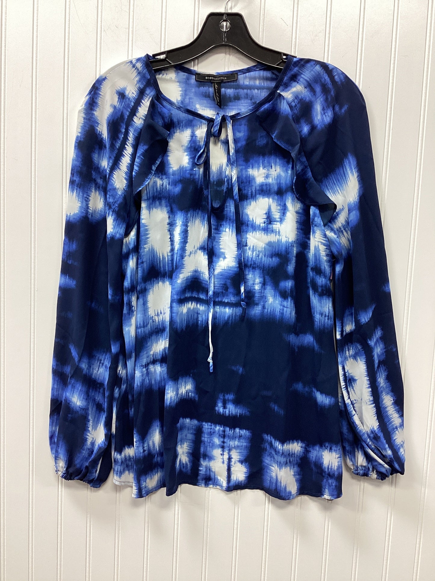 Top Ls By Bcbgmaxazria In Blue, Size:M