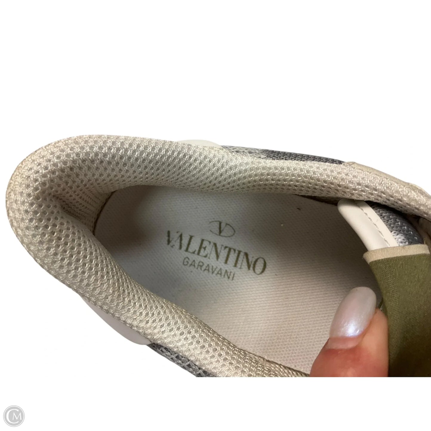Shoes Luxury Designer By Valentino-garavani In Grey, Size: 11
