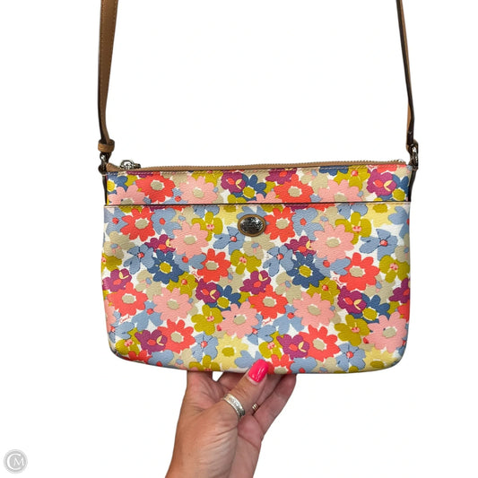 Crossbody Designer By Coach, Size: Medium